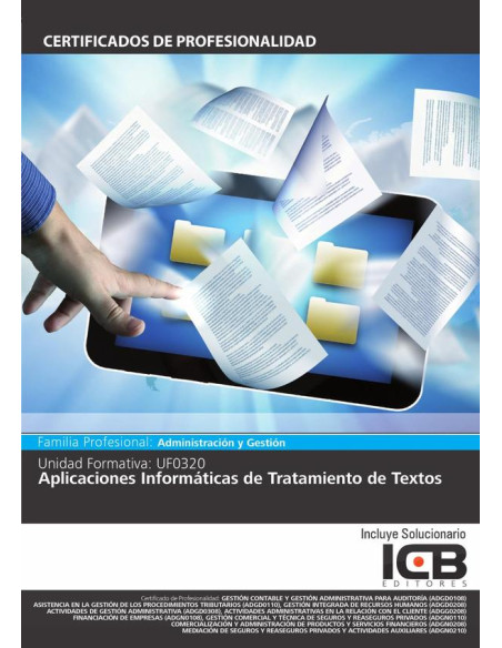 UF0320: Aplicaciones Informáticas de Tratamiento de Textos (Word 2010)