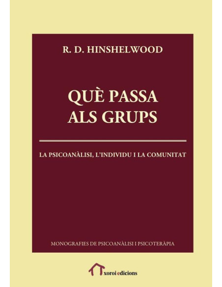 Què passa als grups:La psicoanàlisi, l’individu i la comunitat