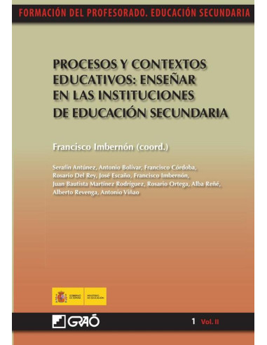 Procesos y contextos educativos: Enseñar en las instituciones de educación secundaria