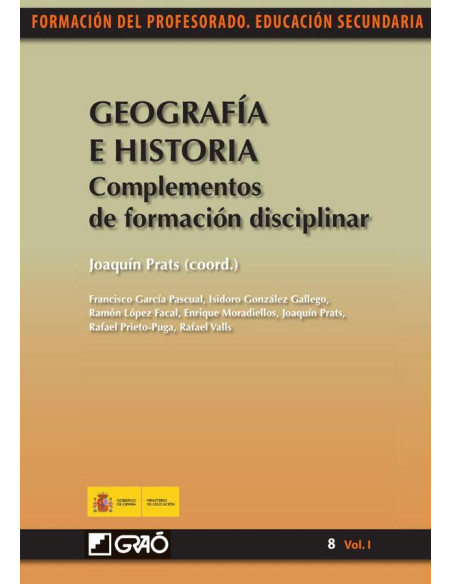 Geografía e Historia. Complementos deformación disciplinar:Complementos de formación disciplinar