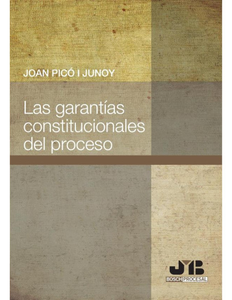 Las garantías constitucionales del proceso.