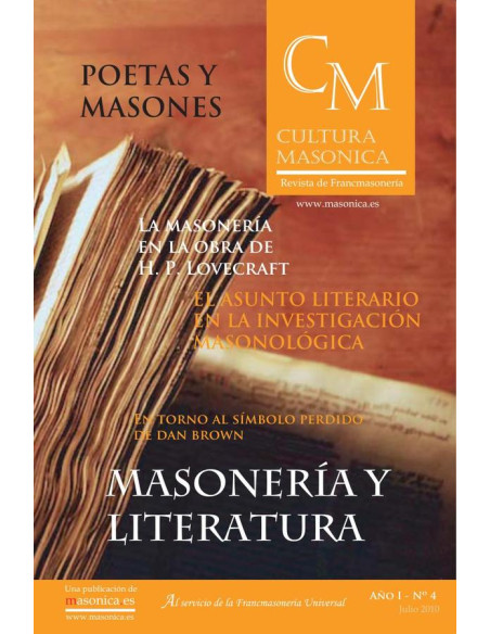 Cultura masonica 4 :Masonería y literatura