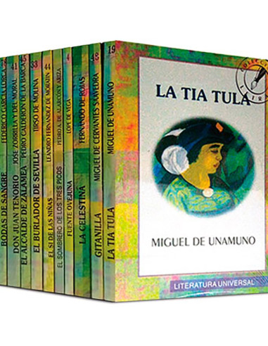 Colección 10 Libros De Literatura Clásica Española