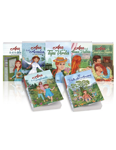 Colección Ana De Las Tejas Verdes 7 Tomos - Lucy Maud Montgomery