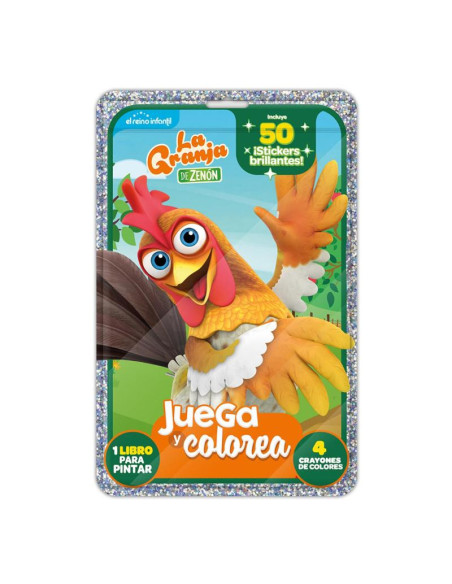 La Granja De Zenon Juega Y Colorea Ii