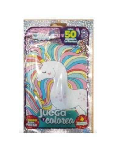 Unicornios Juega Y Colorea