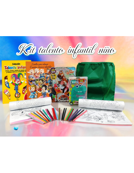 Super Kit talento infantil niño