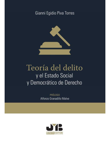 Teoría del delito y el estado social y democrático de derecho.