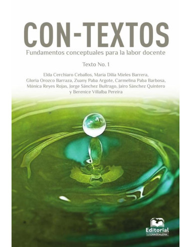 Con-Textos:Fundamentos conceptuales para la labor docente