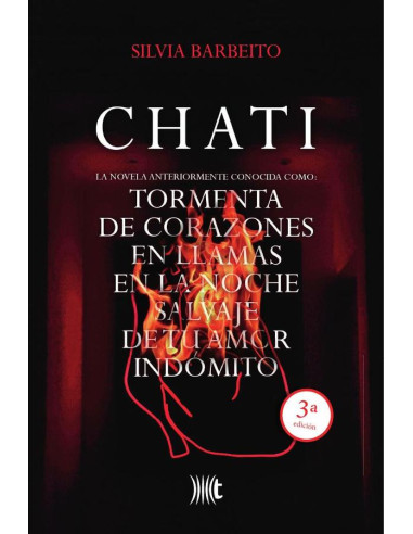 Chati:La novela anteriormente conocida como Tormenta de
corazones en llamas en la noche salvaje de tu amor indómito