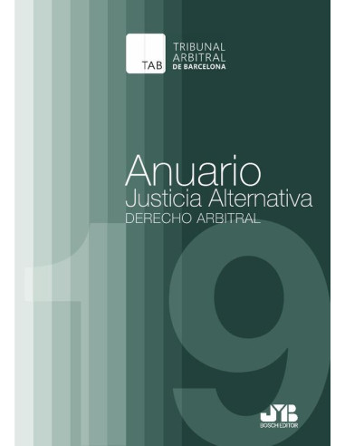 Anuario Justicia Alternativa, Número 15, Año 2019