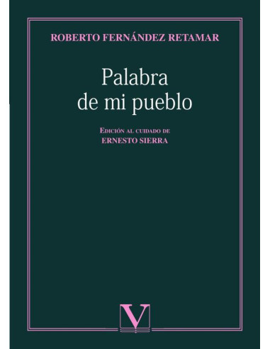 Palabra de mi pueblo:Poemas selectos