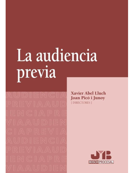 La audiencia previa