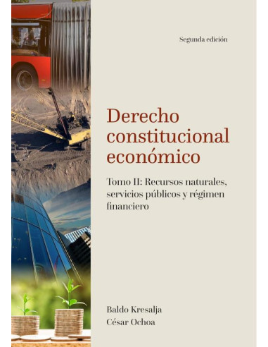 Derecho constitucional económico. Tomo II: Recursos naturales, servicios públicos y régimen financiero