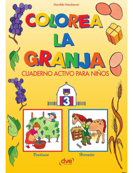 Colorea la granja 