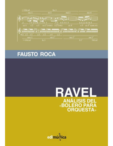 Ravel. Análisis del "bolero para orquesta" 