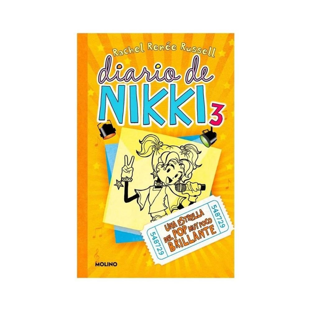 Una estrella del pop muy poco brillante (Diario de Nikki 3)