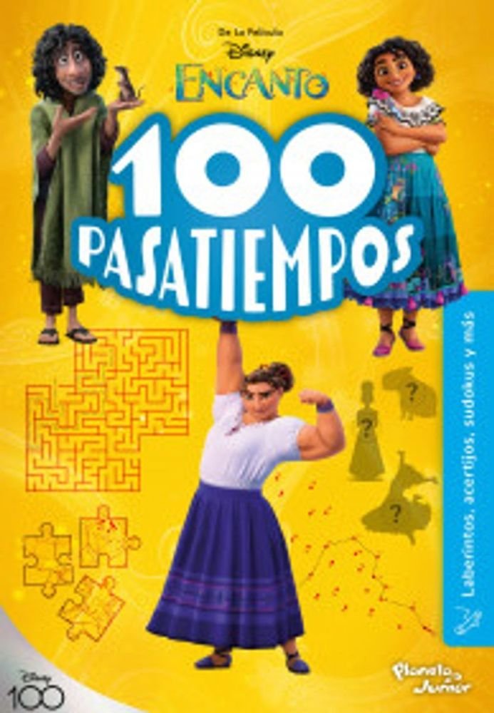 100 pasatiempos Encanto (Trivias, sudokus, acertijos y más)