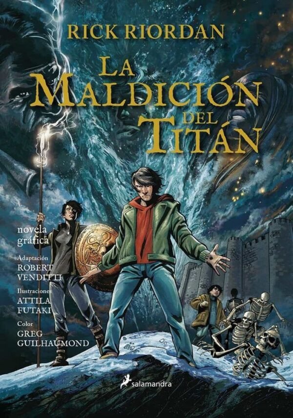 La maldición del Titán (Percy Jackson y los dioses del Olimpo. Novela gráfica 3)