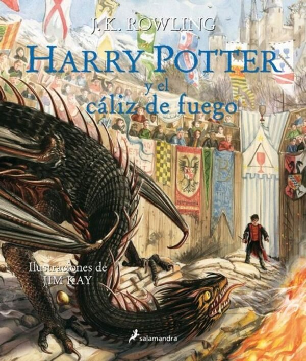 Harry Potter y el cáliz de fuego (edición ilustrada)