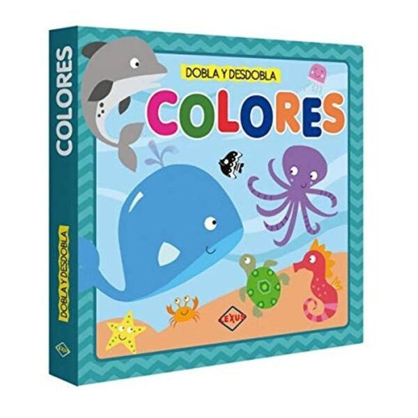 Dobla y desdobla: Colores