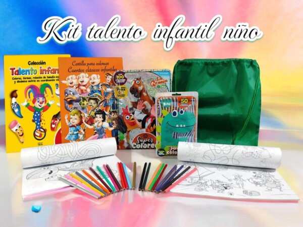 Super Kit Talento Infantil Niño