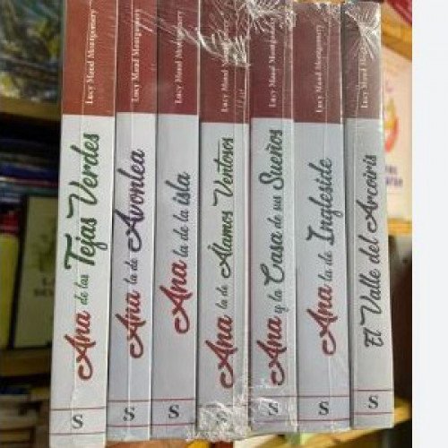 Colección Ana de las Tejas Verdes 7 Tomos