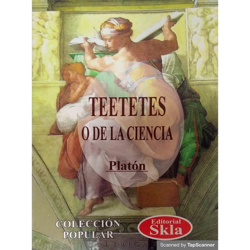 Teeteto o de la Ciencia