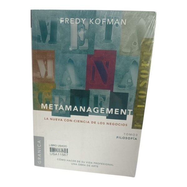 Metamanagement Tomo 3 Filosofía