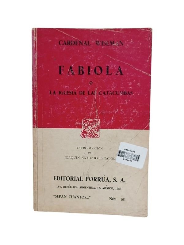 Fabiola o la Iglesia de las catacumbas