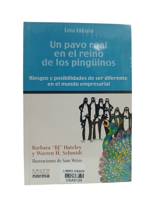 Un pavo real en el reino de los pingüinos