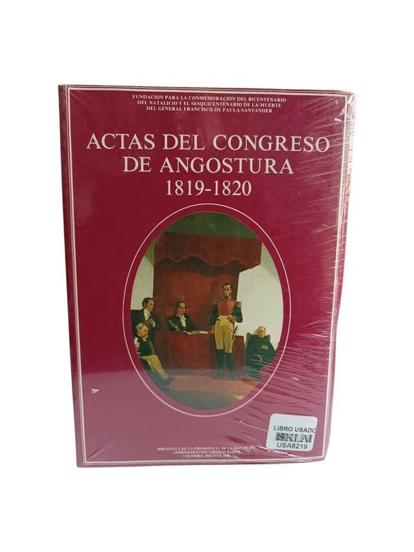 Actas del Congreso de Angostura 1819-1820