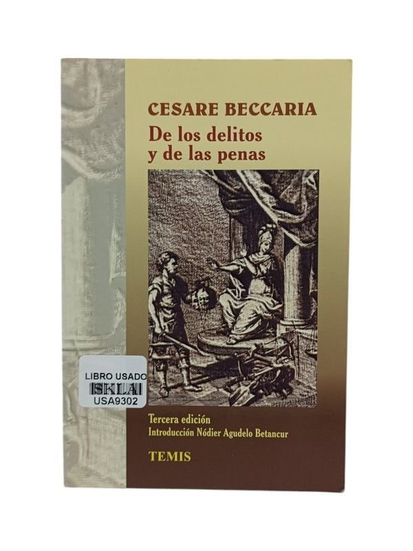 De los delitos y de las penas